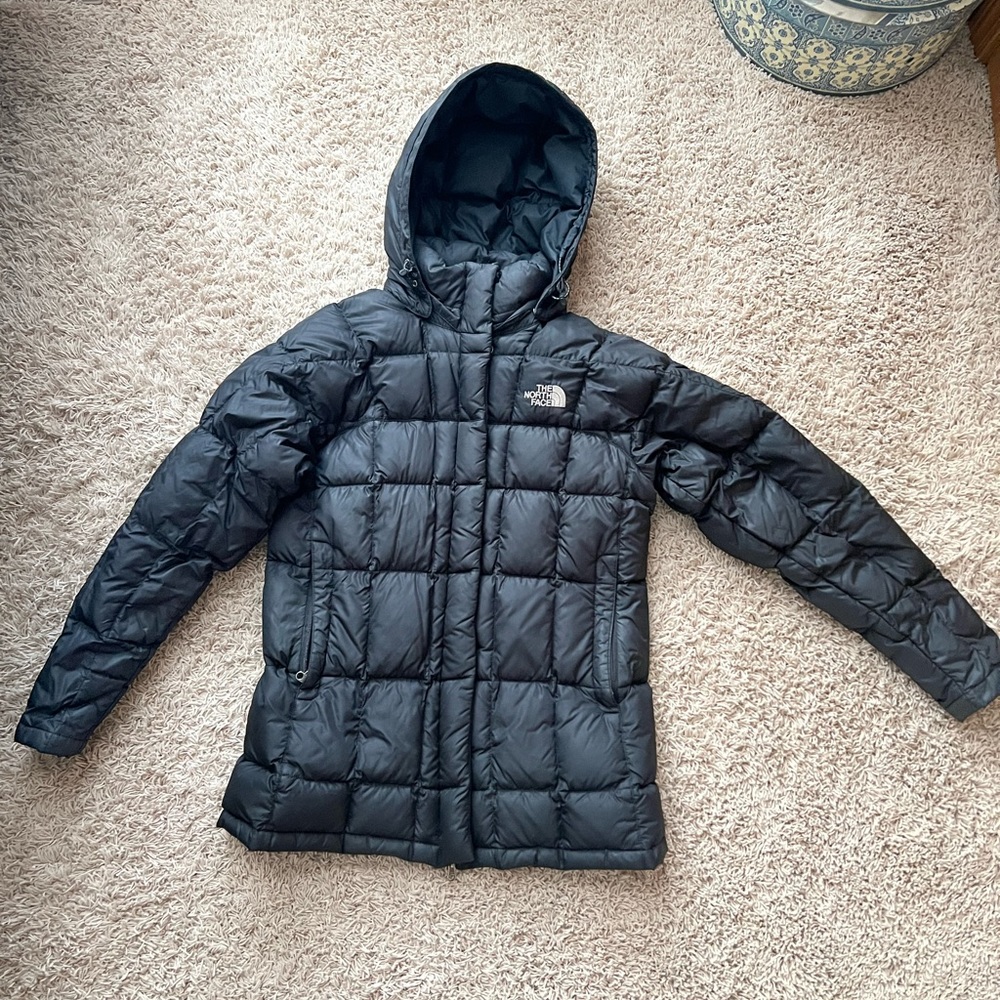 Black mid length jacket. Gently used, worn 2 seasons.